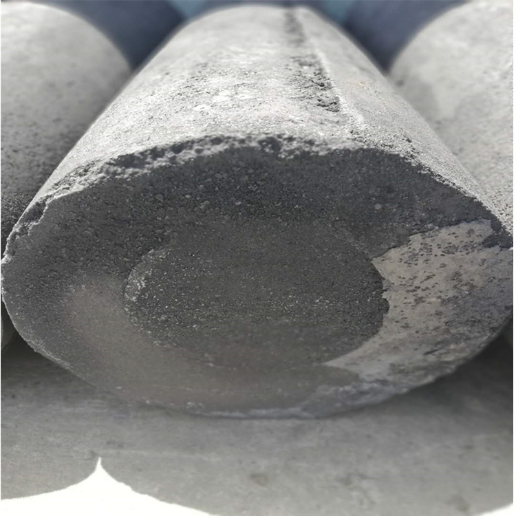 Graphite electrode rod changes before and after adding aluminum dihydrogen phosphate